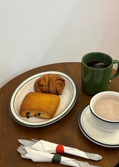 커피와 크로와상